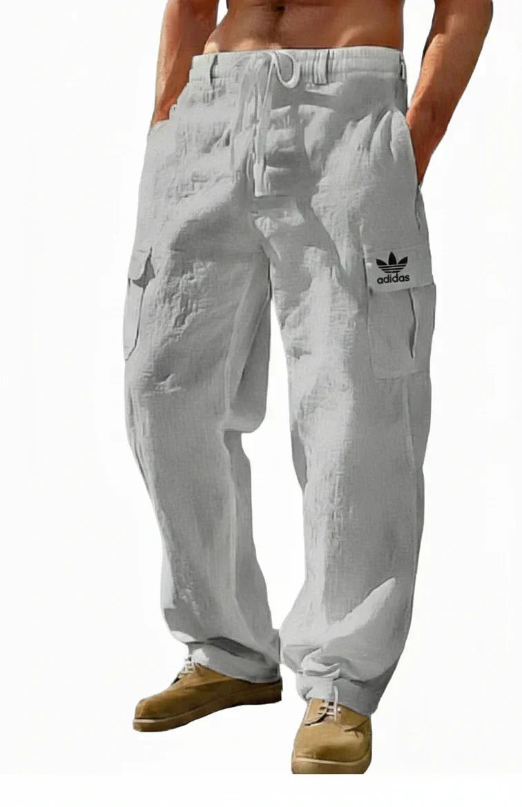 Cargo Comfort Linen Pants