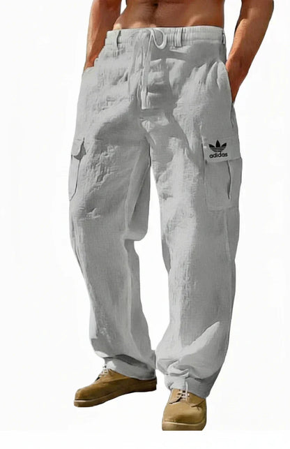 Cargo Comfort Linen Pants