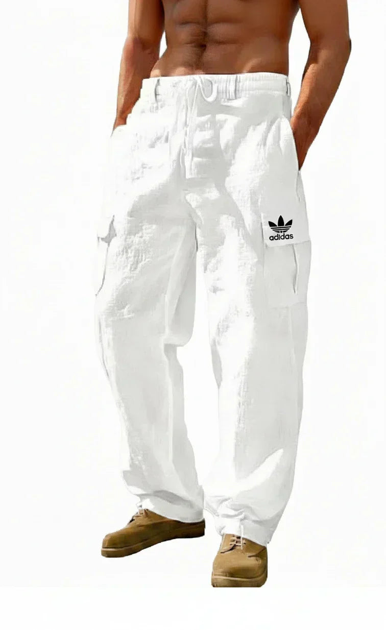 Cargo Comfort Linen Pants