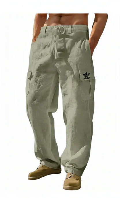 Cargo Comfort Linen Pants