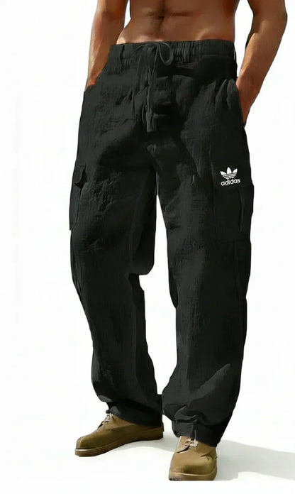 Cargo Comfort Linen Pants