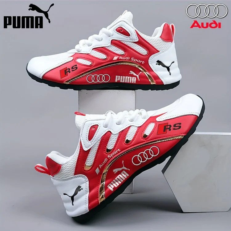 PM x RS Collab Sneakers – Limited Edition Motorsport Style