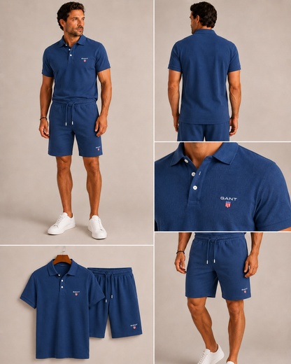 GANT Elliot Polo & Shorts Set