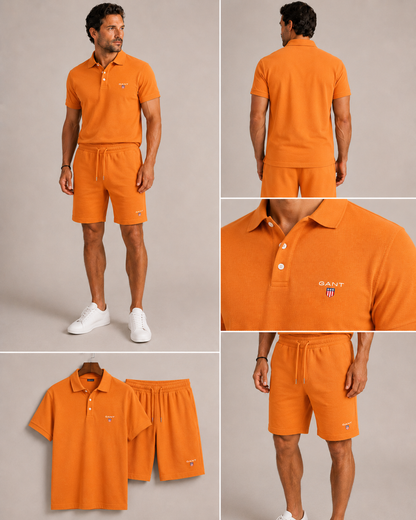 GANT Elliot Polo & Shorts Set
