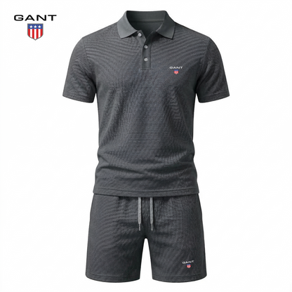GANT Elliot Polo & Shorts Set