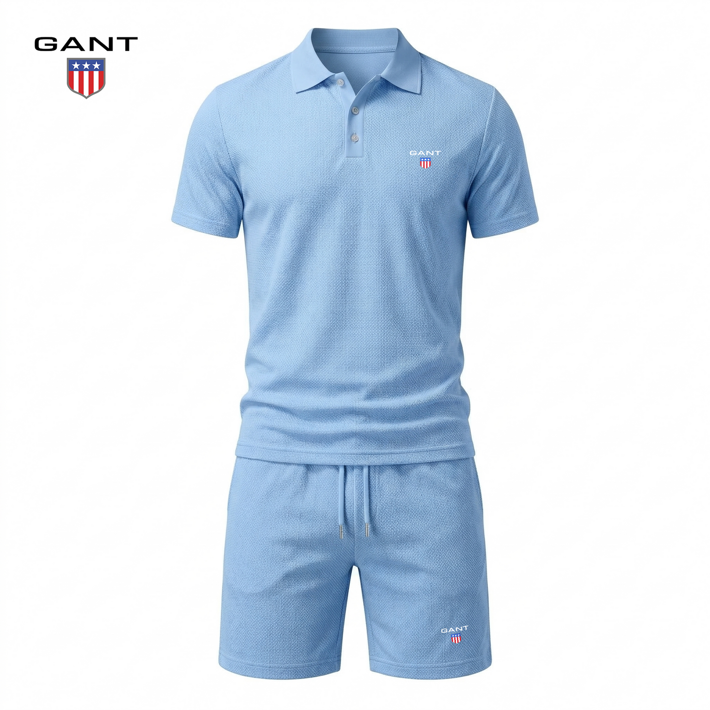 GANT Elliot Polo & Shorts Set