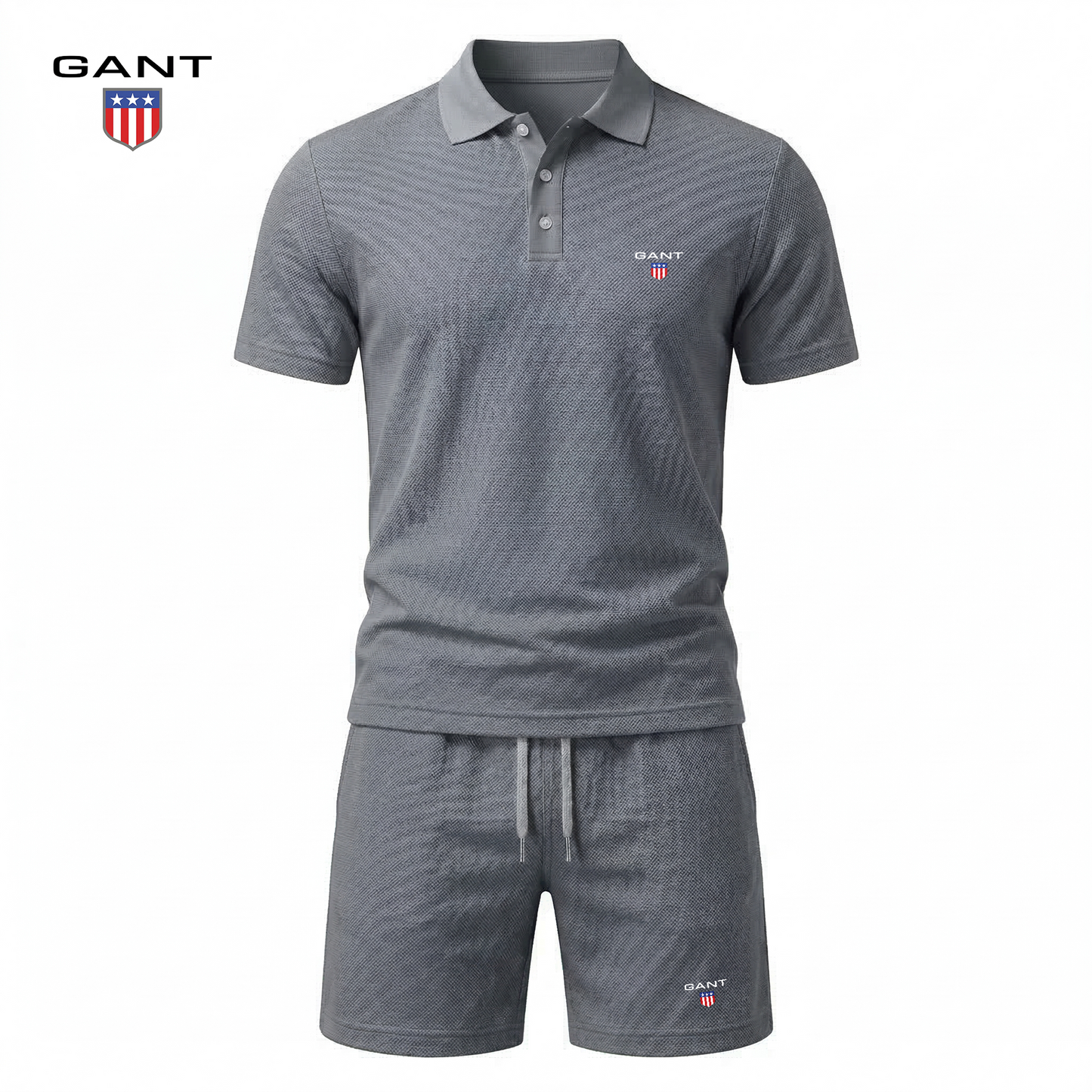 GANT Elliot Polo & Shorts Set