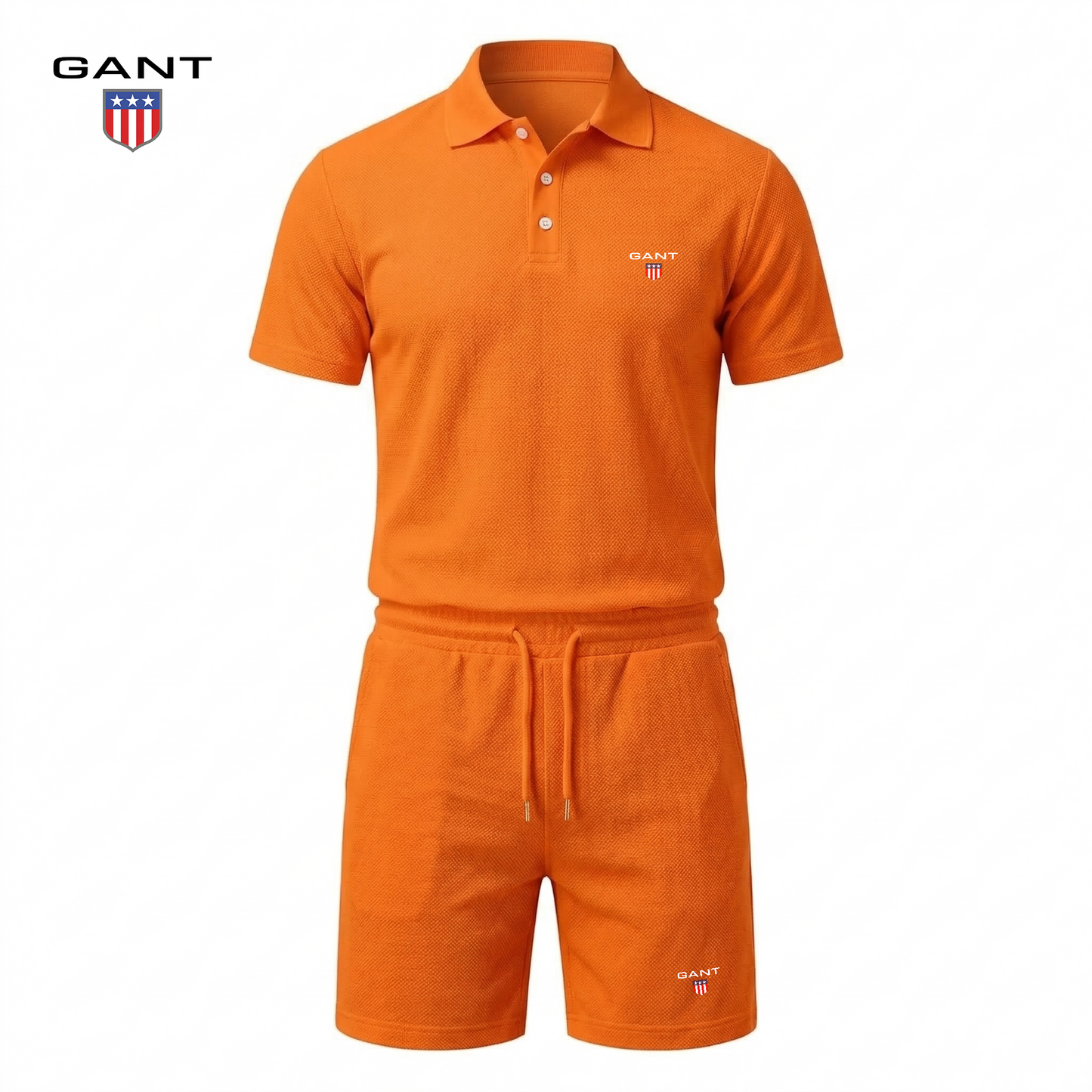 GANT Elliot Polo & Shorts Set