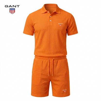 GANT Elliot Polo & Shorts Set
