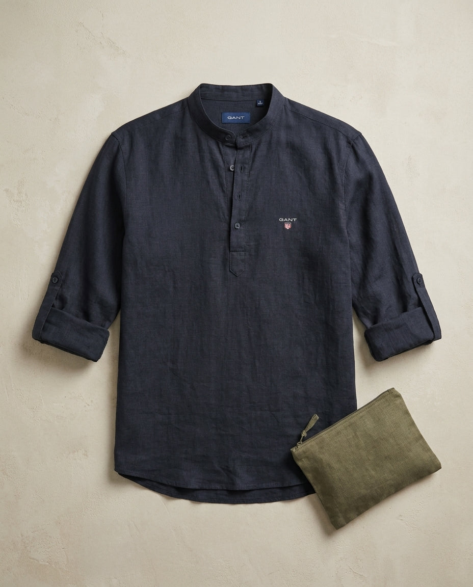 GANT® Nolan Premium Linen Henley
