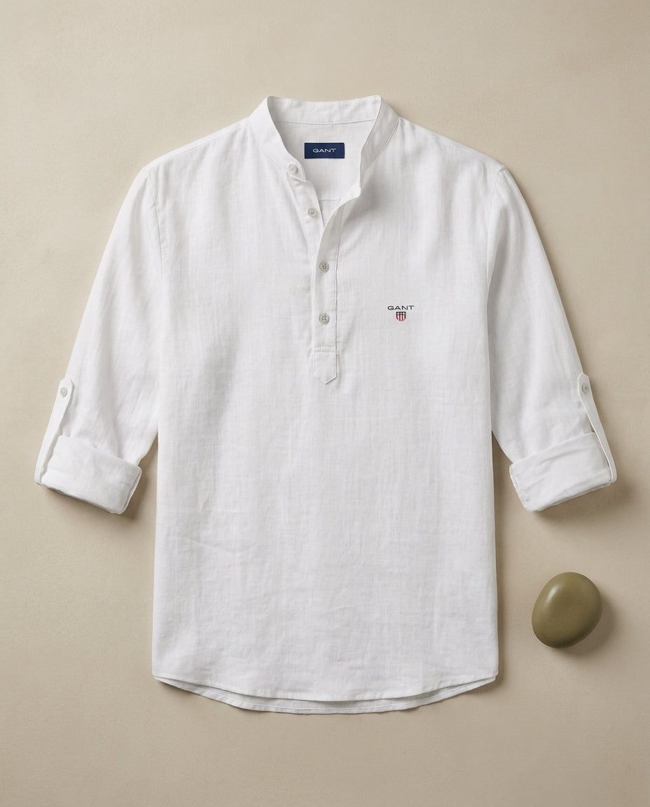 GANT® Nolan Premium Linen Henley