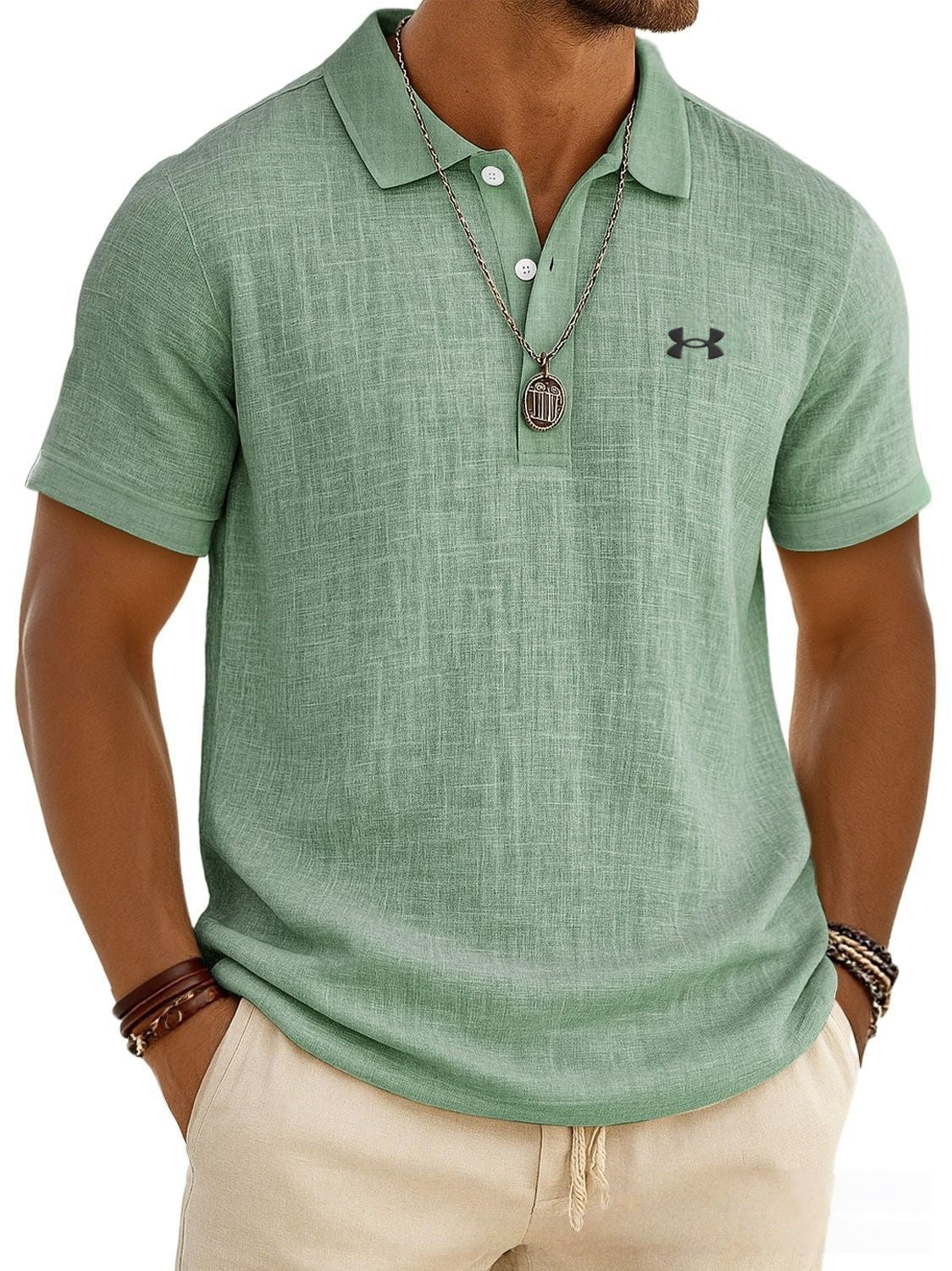 Everyday Cotton-Linen Polo