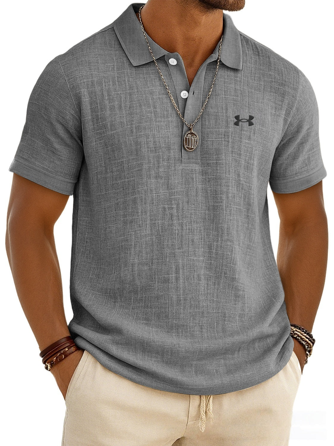 Everyday Cotton-Linen Polo