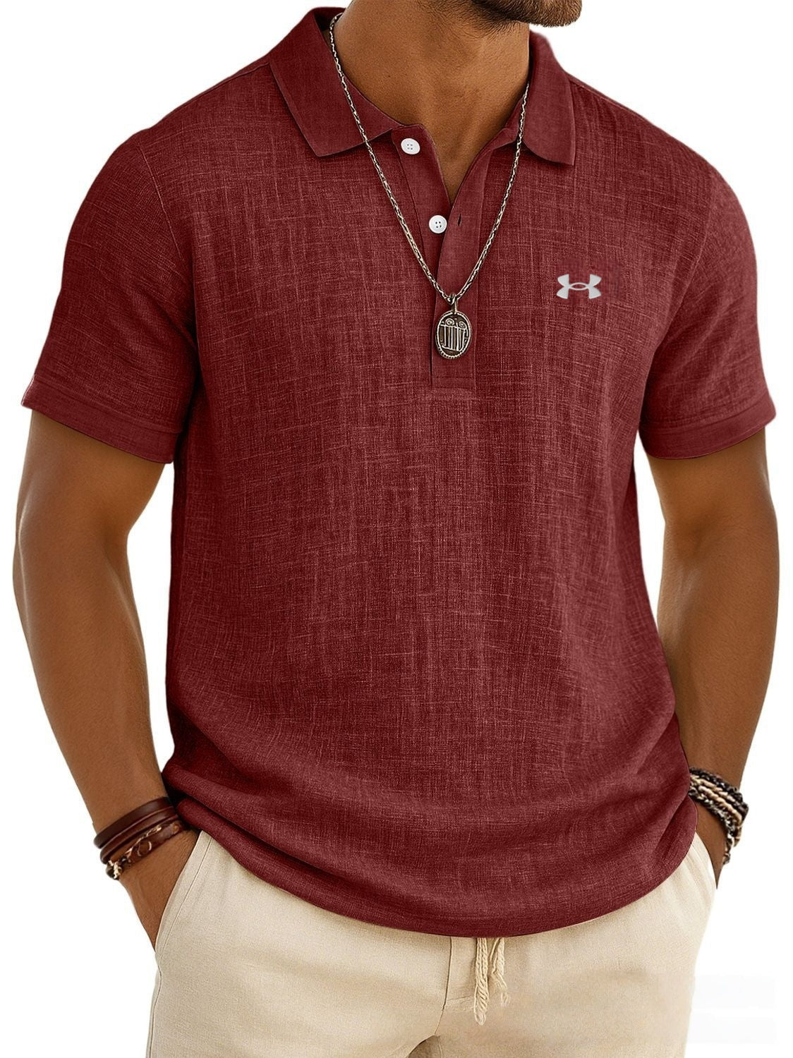 Everyday Cotton-Linen Polo